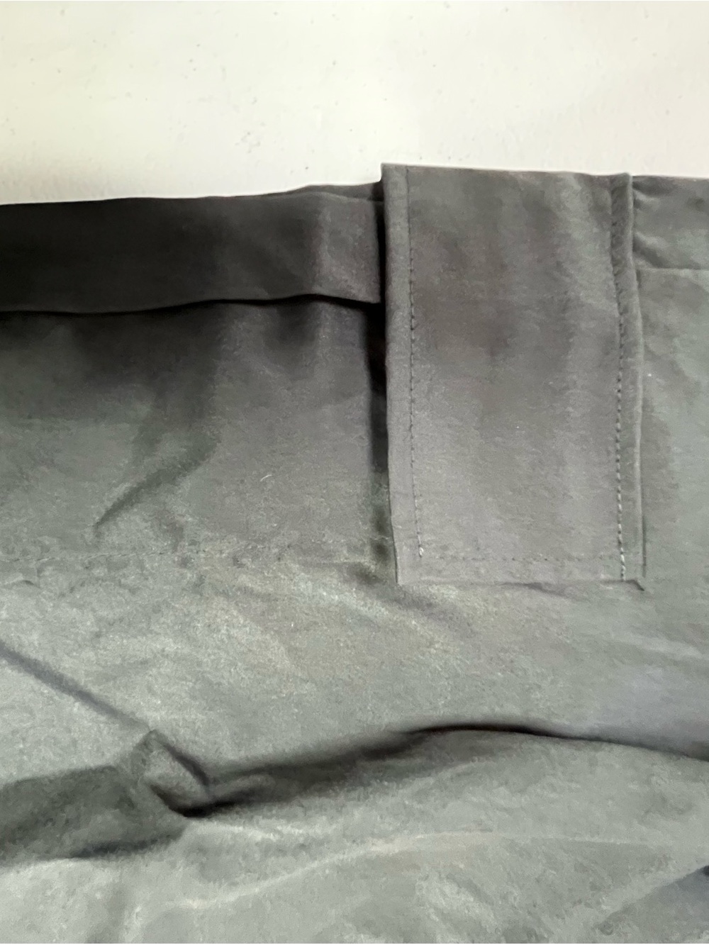High-Rise Black Wide-Leg Cargo Pants - Picture 4 of 10